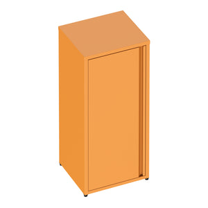 Aktenschrank mit 2 Böden YUKON 40 x 88 cm orange