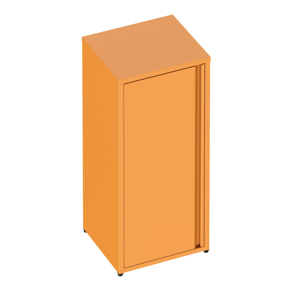 Aktenschrank mit 2 Böden YUKON 40 x 88 cm orange