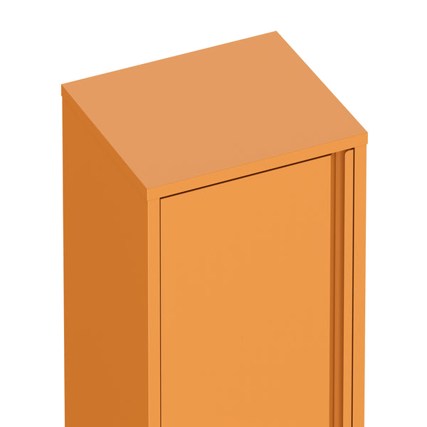 Aktenschrank mit 2 Böden YUKON 40 x 88 cm orange