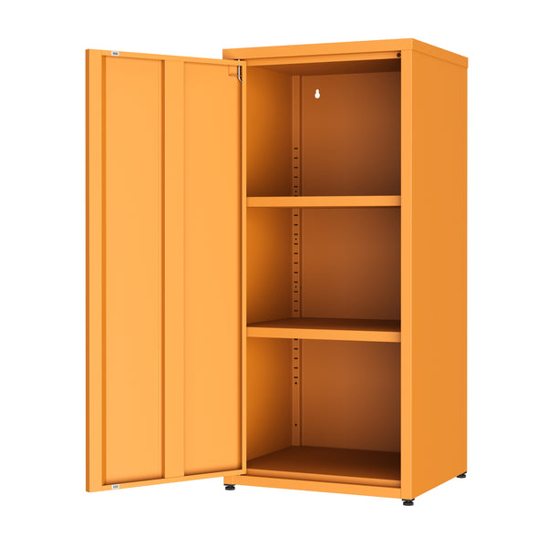 Aktenschrank mit 2 Böden YUKON 40 x 88 cm orange