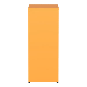 Aktenschrank mit 2 Böden YUKON 40 x 88 cm orange