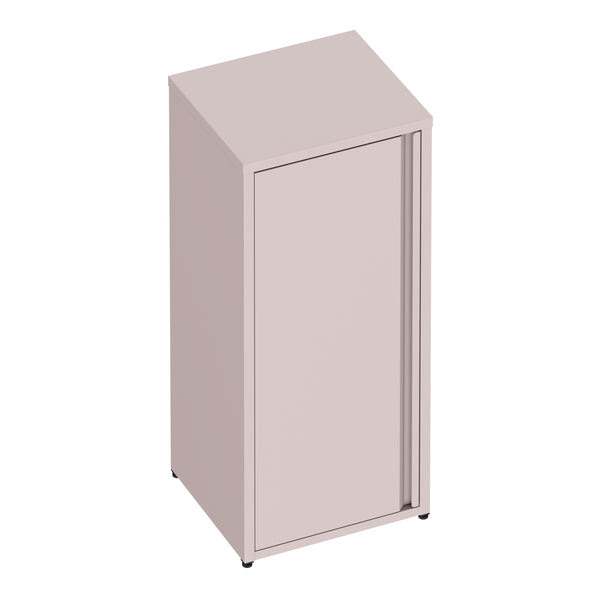 Aktenschrank mit 2 Böden YUKON 40 x 88 cm rosa