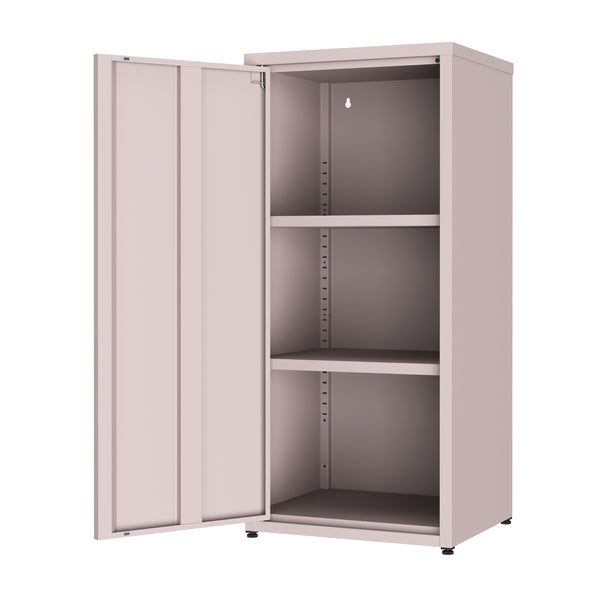 Aktenschrank mit 2 Böden YUKON 40 x 88 cm rosa