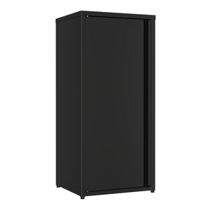 Aktenschrank mit 2 Böden YUKON 40 x 88 cm schwarz