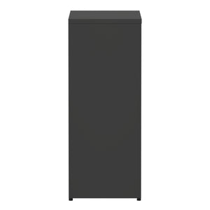 Aktenschrank mit 2 Böden YUKON 40 x 88 cm schwarz