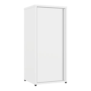 Aktenschrank mit 2 Böden YUKON 40 x 88 cm weiss