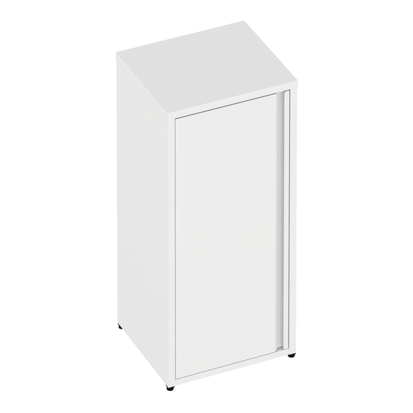 Aktenschrank mit 2 Böden YUKON 40 x 88 cm weiss