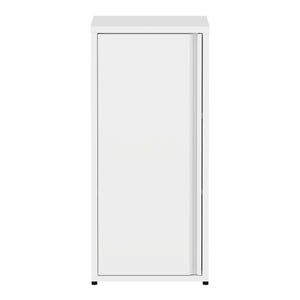 Aktenschrank mit 2 Böden YUKON 40 x 88 cm weiss