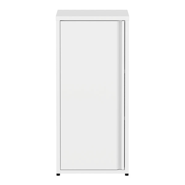 Aktenschrank mit 2 Böden YUKON 40 x 88 cm weiss