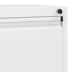 Classeur blanc à 3 tiroirs