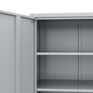 Classeur à 4 étagères, gris