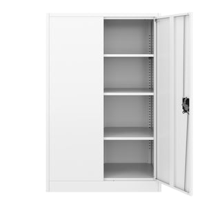 Classeur blanc à 4 étagères