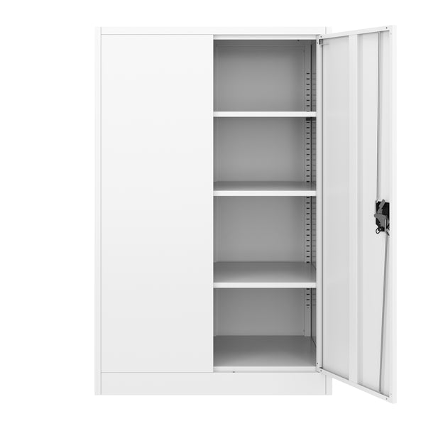 Classeur blanc à 4 étagères