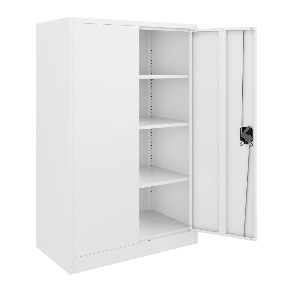 Classeur blanc à 4 étagères