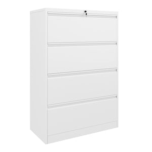 Classeur blanc à 4 tiroirs