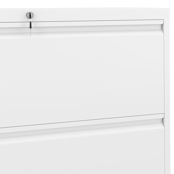 Classeur blanc à 4 tiroirs