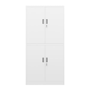 Classeur blanc à 4 portes