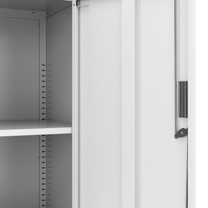 Classeur blanc à 4 portes