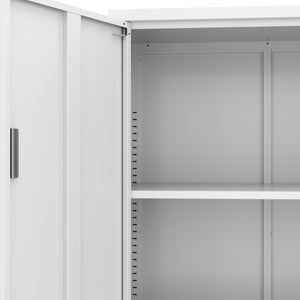 Classeur blanc à 4 portes