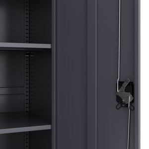 Classeur à 5 étagères, anthracite