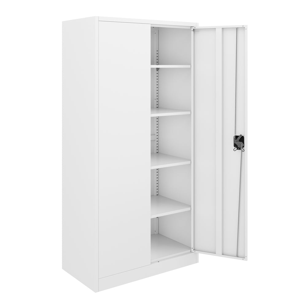 Classeur blanc à 5 étagères