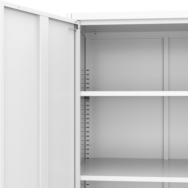 Classeur blanc à 5 étagères