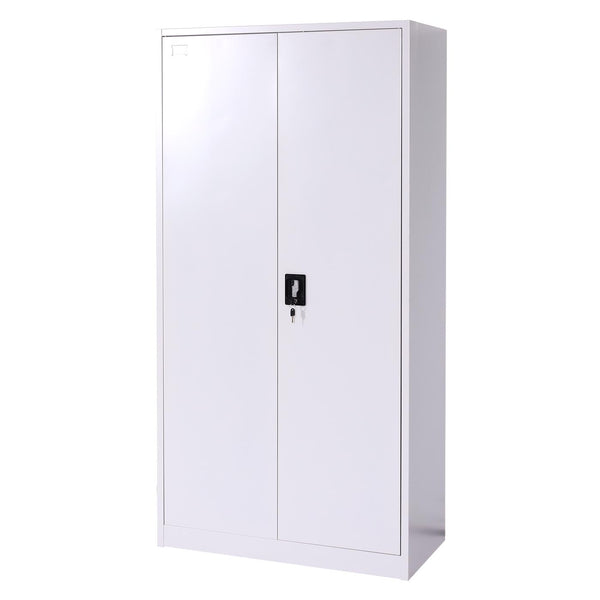 Aktenschrankmit extra Schliessfach 185x90x45cm grau JAM-L60