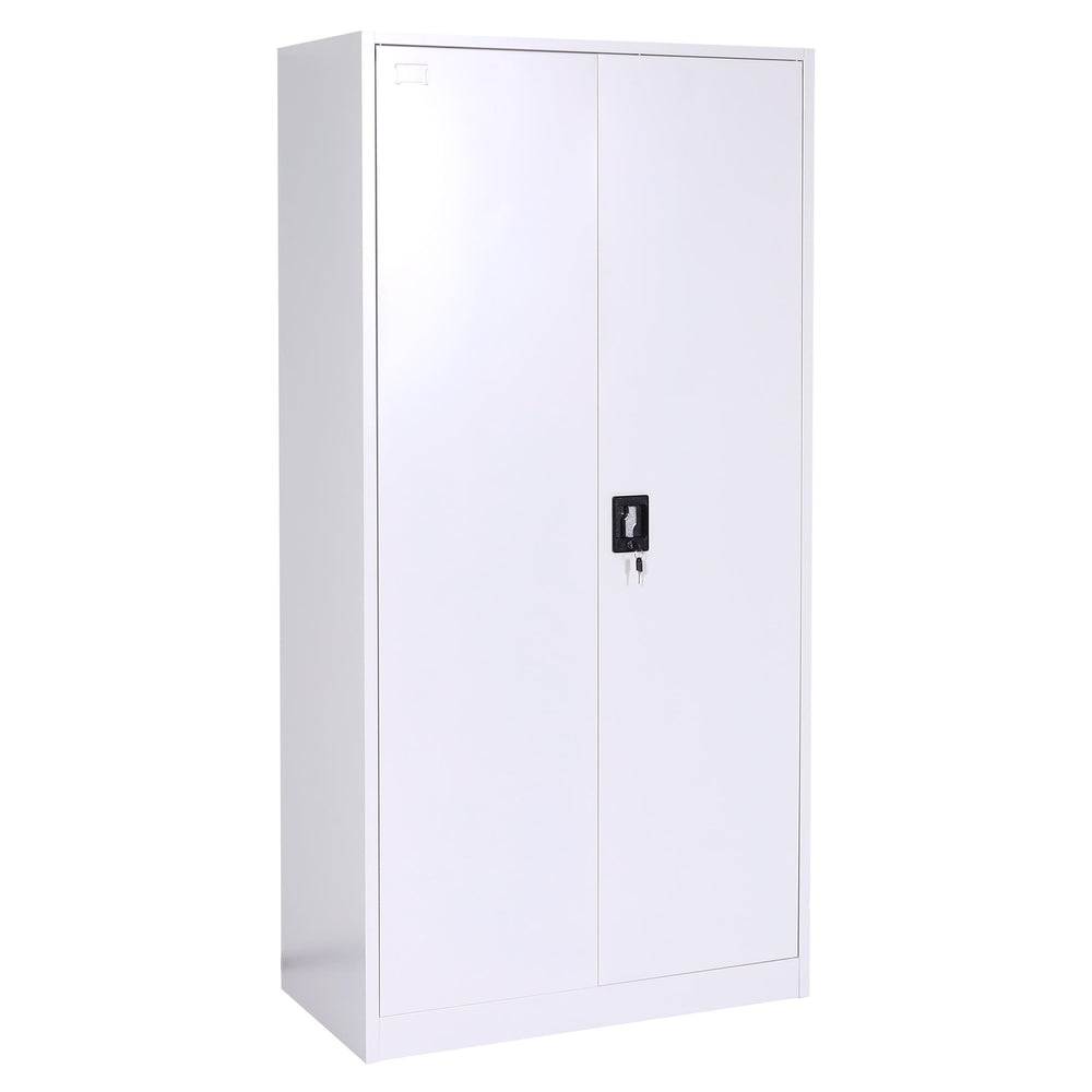 Aktenschrankmit extra Schliessfach 185x90x45cm grau JAM-L60