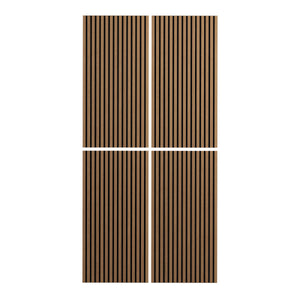 Akustikpaneel Holz 4er Set 120 x 60 cm