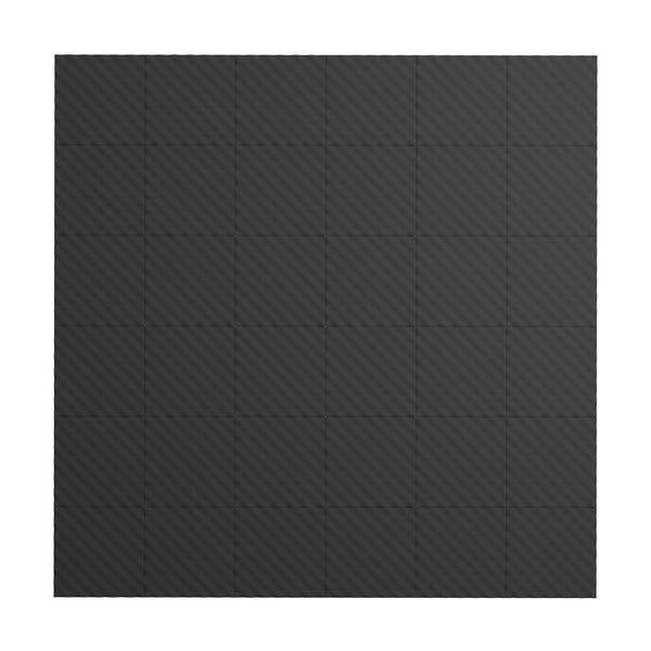 Akustikschaumplatte 36er Set 30 x 30 cm schwarz