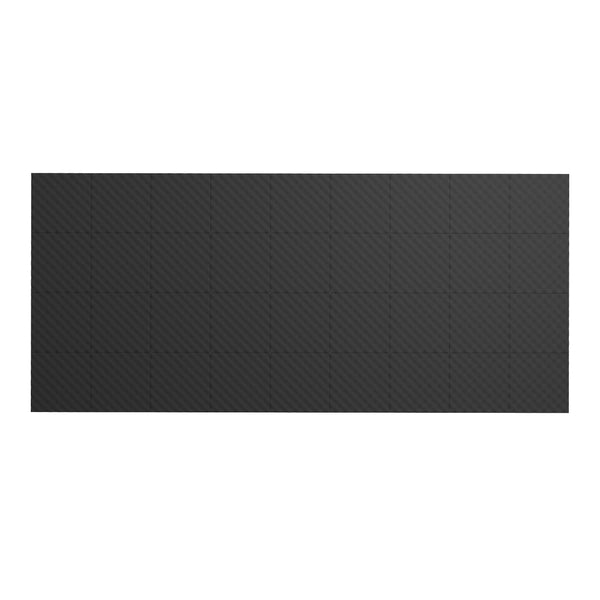Akustikschaumplatte 36er Set 30 x 30 cm schwarz