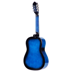 Akustische Gitarre blau