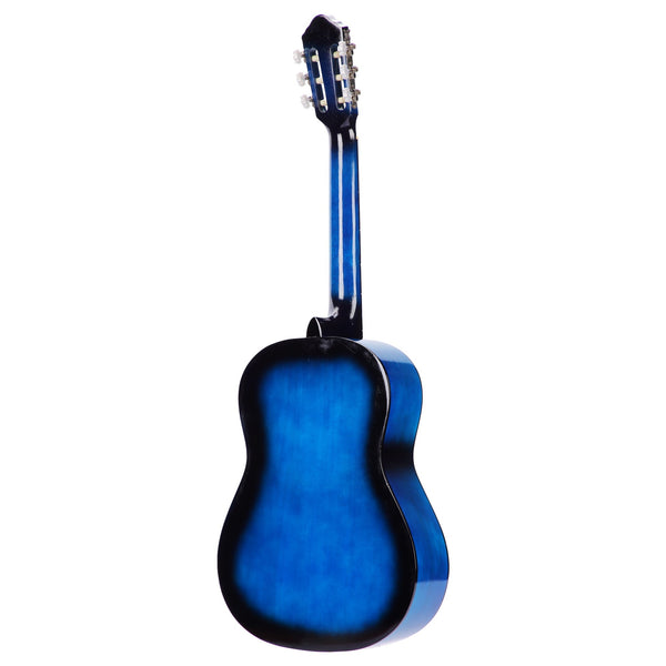 Akustische Gitarre blau