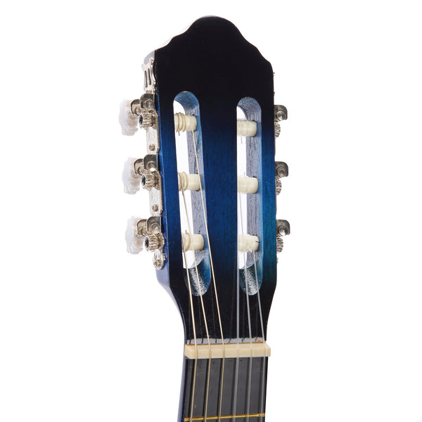 Akustische Gitarre blau
