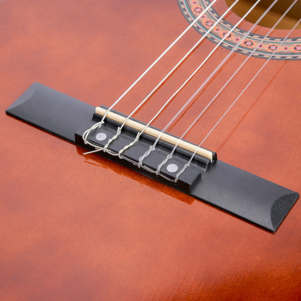 Akustische Gitarre braun