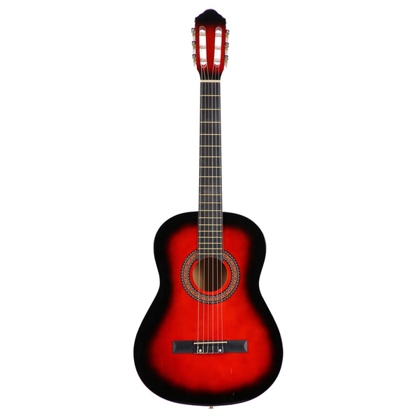 Akustische Gitarre rot