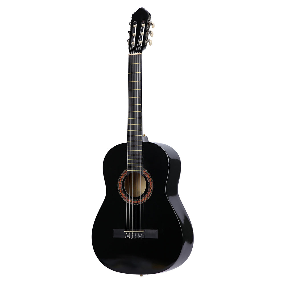 chitarra acustica nera