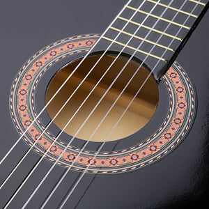 Akustische Gitarre schwarz