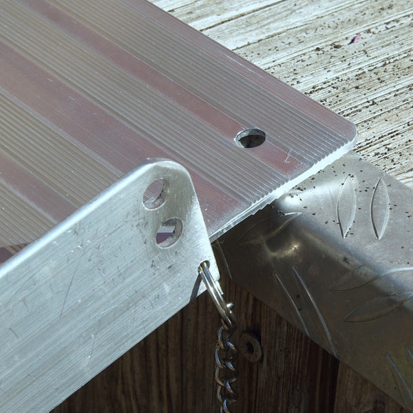 Alu Rollstuhlrampe Laderampe klappbar 61cm 270kg