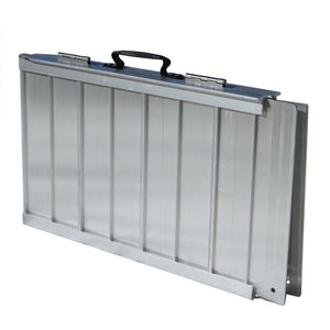 Alu Rollstuhlrampe Laderampe klappbar 61cm 270kg