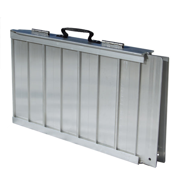 Alu Rollstuhlrampe Laderampe klappbar 61cm 270kg