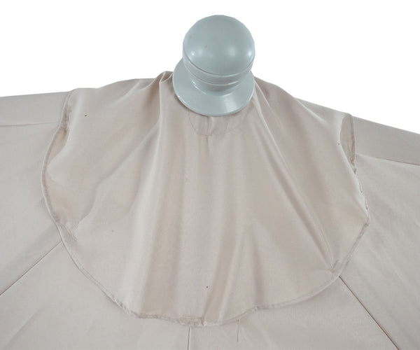 Alu-Sonnenschirm halbrund Parla ~ 270cm creme