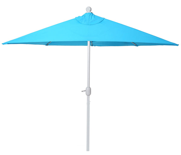 Alu-Sonnenschirm halbrund Parla 270cm türkis