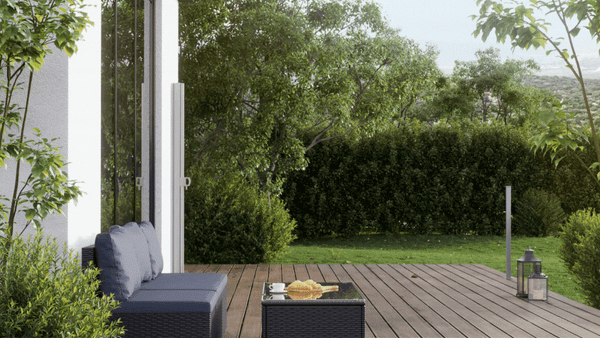 Side awning VIA 180 x 600 cm anthracite