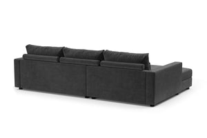 Ecksofa NAEL links anthrazit