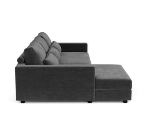 Ecksofa NAEL links anthrazit