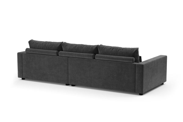 Ecksofa NAEL rechts anthrazit