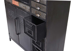 Apothekerkommode Apothekerschrank Industrial Design Stahl