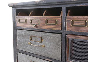 Apothekerkommode Apothekerschrank Tanne Holz massiv