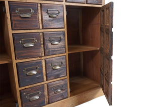 Apothekerkommode Apothekerschrank Tanne Holz massiv